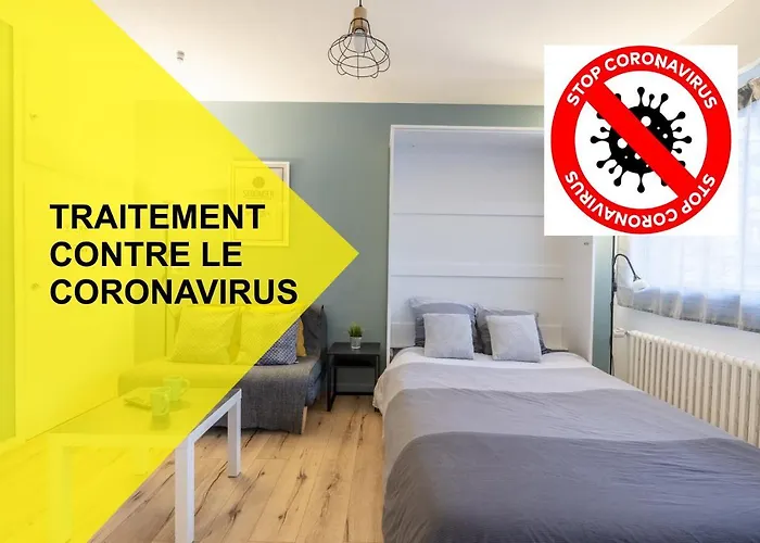 Cosy Studio 110 - Chambéry centre - Stationnement - Gare